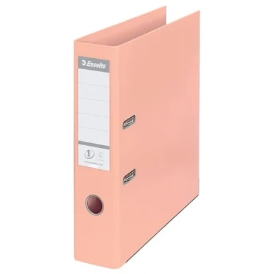 Obrázek Esselte Solea Power, pořadač A4, 75 mm, se štítkem na hřbetu, Broskev