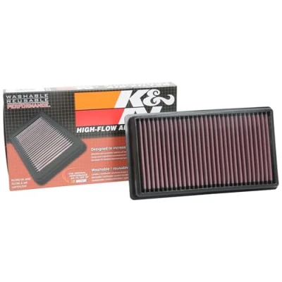 Obrázek K &amp; N 33 3122 vzduchový filtr, Červená