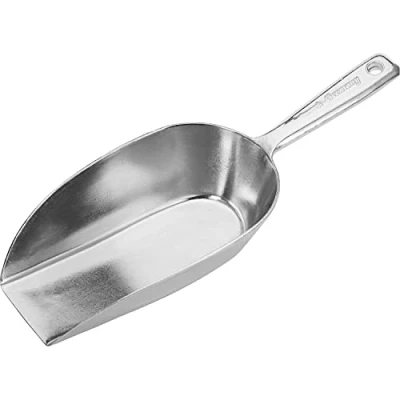 Obrázek Westmark Lopatka na pečení/vážení/plnění, objem: 75 ml (cca 63 g mouky), hliník, hygiena, stříbrná, 91212291