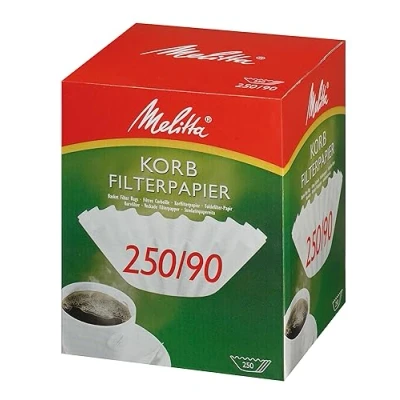 Obrázek Melitta koš Filtr 90, Bílá, 250 ks