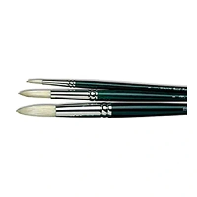 Obrázek Winsor &amp; Newton 5975708 Winton kulatý štětec č. 8 8,3 mm, pro olejové barvy, akrylové a alkydové barvy