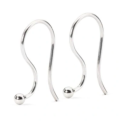 Obrázek Trollbeads Dámské náušnice, stříbrné TAGEA 00002, Stříbro, No Stone