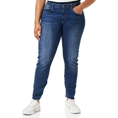Obrázek G STAR RAW dámské Arc 3D Low Waist Boyfriend Jeans, Modrá (Medium Aged Destroy 60892 5773 3142)
