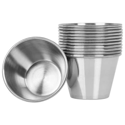 Obrázek Happy Friends Puddingform ušlechtilá ocel sada 12 ks průměr 9 cm