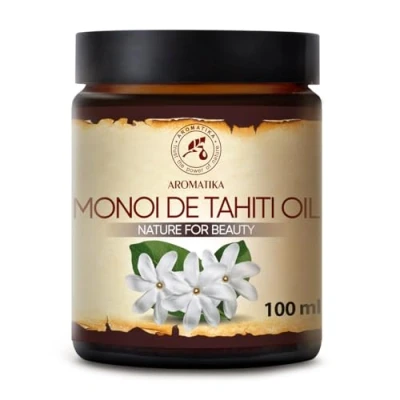 Obrázek monoi de Tahiti olej 100 ml Gardenia Tahitensis tělové máslo Tiare Emollient na obličej pro suchou pokožku vlasová kúra péče o pleť