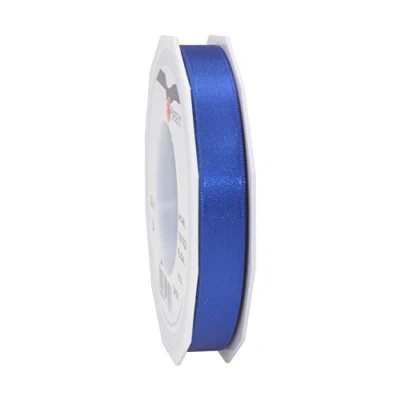 Obrázek PRÄSENT C.E. Pattberg Satin Royalblau, 25 m Satinband zum Einpacken von Geschenken, 15 mm Breite, Geschenkband Dekorieren &amp; Basteln, Dekoband, Anlass