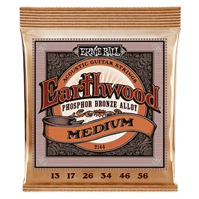 Obrázek Ernie Ball Earthwood Medium akustické kytarové struny, fosforová bronz, tloušťka 1356