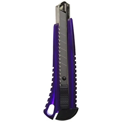 Obrázek Rapesco RCK002A1 18mm Hochleistungs Cuttermesser, Violett oder Blau