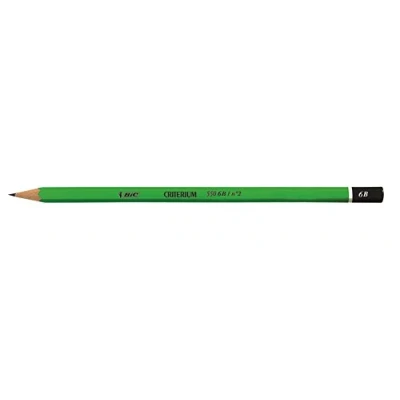 Obrázek Bic 857593 Tužka Criterium 550, stupeň tvrdosti: 6B, šestihranná, 12 kusů (balení 1 ks)