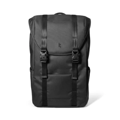 Obrázek tomtoc batoh na laptop pro dámy pány, vintage každodenní nošení Casual Backpack s 22 litry všední den volný čas do školy, klasické batohy vhodné laptopy 1315,6&quot;, černý