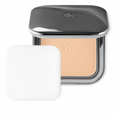 Obrázek KIKO Milano Matte Fusion Pressed Powder 01, kompaktní pudr s přirozeně matným finišem