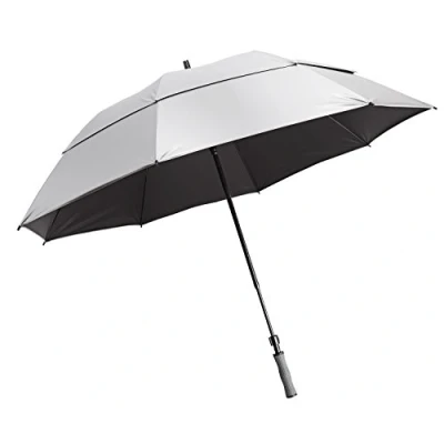 Obrázek Bag Boy Golfový deštník UV Wind Vent stříbrný, 62 palců