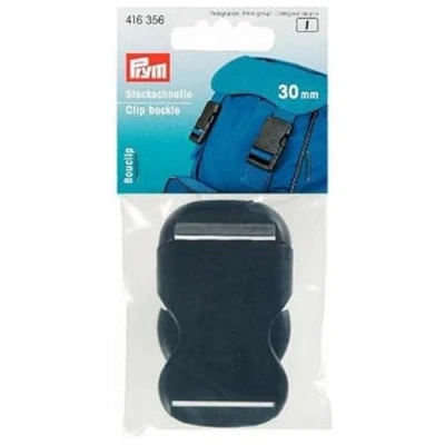 Obrázek Prym 416356 1 Black Buckle Clip, plast, 30 mm, černá, kus