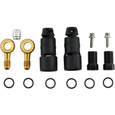 Obrázek Jagwire Pro Schnellverschlusssystem Adapter avid Xx Banjo Anschluss Satz Unisex Erwachsene, schwarz