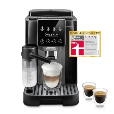 Obrázek De&#039;Longhi kávovar Magnifica Start ECAM222.60.BG, plně automatický s mléčným systémem LatteCrema pro automatické cappuccino, 4 tlačítka přímou volbu, ovládání Soft Touch, funkce &quot;x2&quot;, 1450