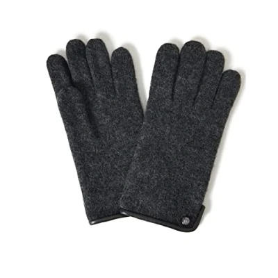 Obrázek Roeckl Pánské klasické walk rukavice rukavice, černé (Anthracite 090), 8 EU, černá 090)