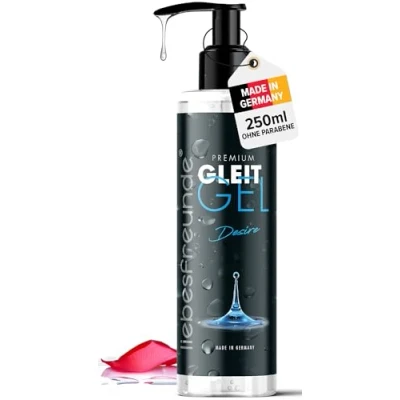 Obrázek liebesfreunde® lubrikační gel na bázi vody PREMIUM přírodní prostředek, 250 ml