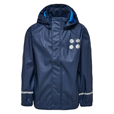 Obrázek LEGO kidswear Jonathan Unisex Vodotěsná bunda pro děti, Velikost: 134, Dark navy