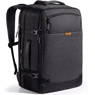 Obrázek Inateck 38. 5 46. 2 L cestovní ruksak rozšiřitelné pánské dámské příruční zavazadlo letadlo batoh, 15,6&quot; laptop batoh na s ochranou proti stříkající vodě Carry on Kabinový víkendy