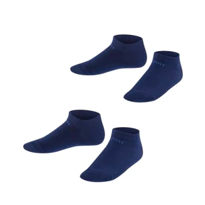 Obrázek FALKE Unisex dětské ponožky do tenisek (balení 2 ks), Modrá (námořnická 6120)