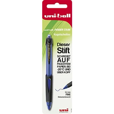 Obrázek Faber Castell uni ball 141396 Kuličkové pero Power nádrž, 1,0 mm, modré, 1 kus