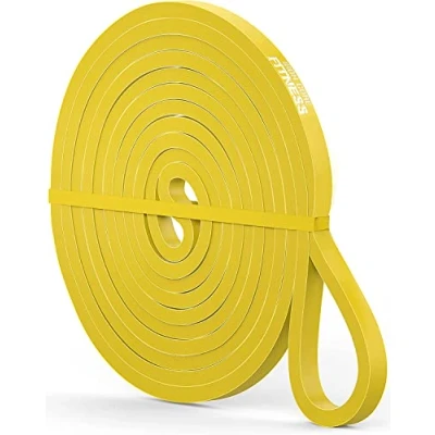 Obrázek Iron Core fitness Lehký odporový pás s flexibilitou pro mobilitu, trénink, protahovací terapii, jógu 2 10 kg (žlutá, XS)