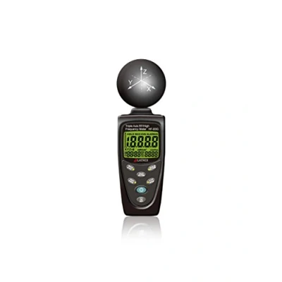 Obrázek LATNEX HF B3G Triple Axis RF Power Meter Analysegerät und Detektor Messen EMF cell phones smart meters towers microwave blouetooth calibrated used für Home inspections