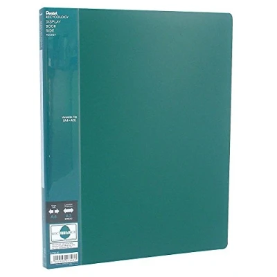 Obrázek Pentel DCF644D prezentační desky pro formát A3/A4, 40 kapsy, Zelená