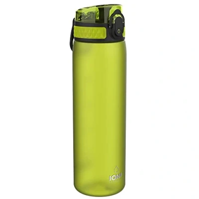 Obrázek Tenká láhev na pití / pitná Ion8 nepropustná, bez BPA, 500ml 18oz, zelená (Frosted Green)