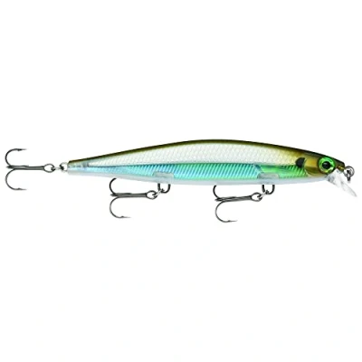 Obrázek Rapala, Návnada s háčkem tři č. 6, 0,6 1,2 m hloubka plavání, 11 cm velikost, Moss Back Shiner