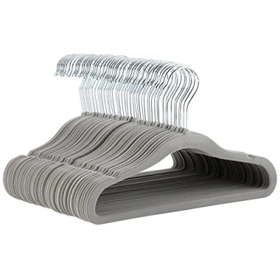 Obrázek AmazonBasics Velvet Čalounictví, 50 ks, šedá