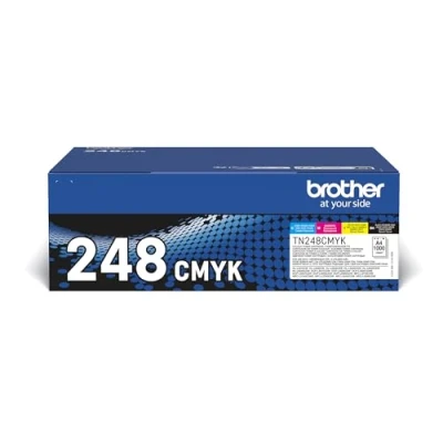 Obrázek Brother Originální TN 248VAL tonerové kartuše Value Pack azurová / purpurová/žlutá/černá