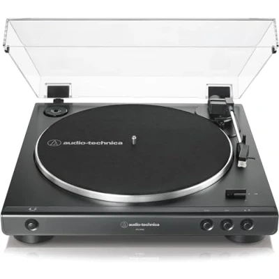 Obrázek Audio Technica LP60X Plně automatický stereo gramofon s řemenovým pohonem, černý