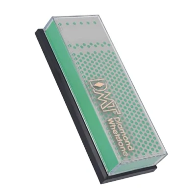 Obrázek DMT 6 in. Machinist Diamond Whetstone in Plastic Box Extra Fine Mechaniker Diamant Schärfstein, Extrafein, mit Plastikbox, 15,2 cm/6 Zoll, WM6EP, Grün, Nicht zutreffend