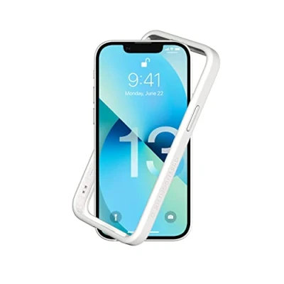 Obrázek RhinoShield Bumper Case kompatibilní s [iPhone 13 Mini] CrashGuard NX ochranné pouzdro tlumící nárazy ve štíhlém designu 3,5 metru ochrana proti pádu bílé