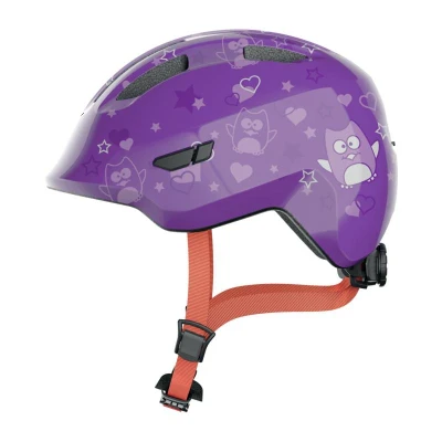 Obrázek Abus Smiley 3.0 dětské fialová motiv hvězda S (45 50 cm) helma na kolo