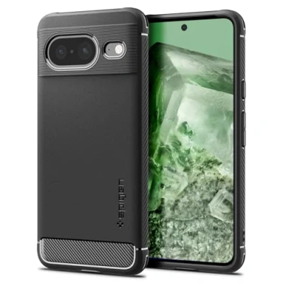 Obrázek Spigen Rugged Armor pouzdro kompatibilní s Google Pixel 8 černé