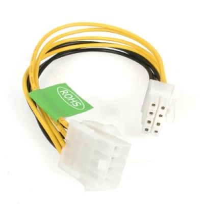 Obrázek StarTech EPS8EXT 20,3 cm EPS 8 Pin Power prodlužovací kabel,