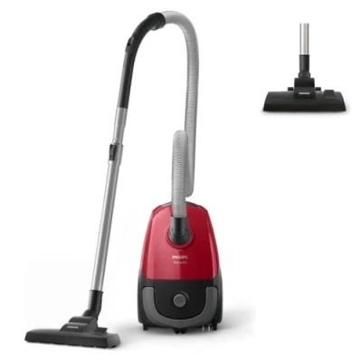 Obrázek Philips FC8243 / 09 PowerGo compact (vysavač v kanystru, 750 W, energetický štítek AAA, alergický filtr) červená