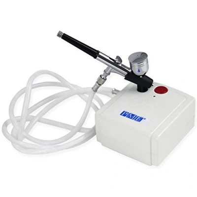Obrázek PME 1 sada airbrush a kompresorů pro ruční práce na koláče dekorace dortů, plast, bílá