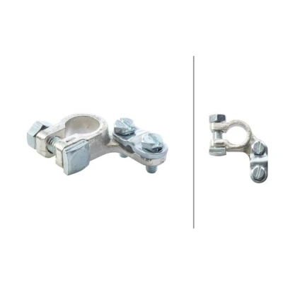 Obrázek HELLA Svorka pólu baterie tvar D/pro záporný pól 12 V / 24 Ø: 15. 9 mm do: 70 mm² DIN/ISO: 72331/72 331 8KX 091 452 031