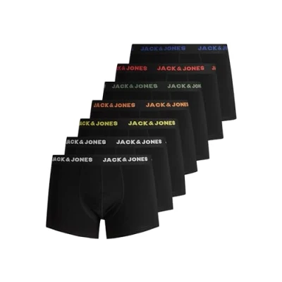 Obrázek Jack &amp; Jones 7 PACK Boxerky, Muži, Velikost: XXL, Black