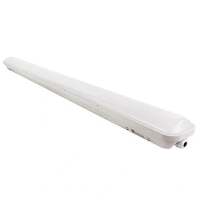 Obrázek REV OMEGA venkovní lampa, lampa do sklepa LED, svítidlo vlhkých prostor, osvětlení vany, 36 W, 1800 lm, IP65, 114 cm, 20 000 h, šedá