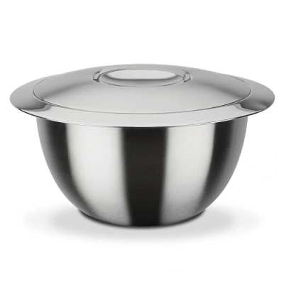 Obrázek GSW 552387 Termomiska s víkem, ušlechtilá nerezová ocel 20 cm, stříbrná