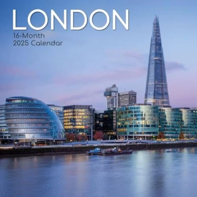 Obrázek London 2025 16 Monatskalender: Original Gifted Stationery Kalender [Mehrsprachig] [Kalender] (Wall Kalender)