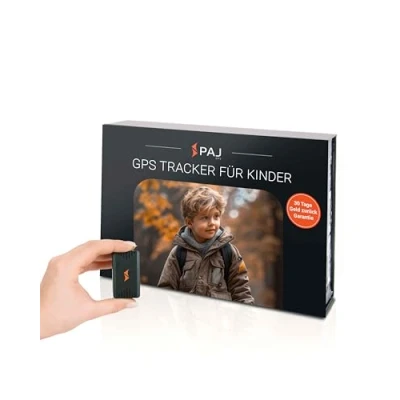 Obrázek PAJ GPS tracker vyhledávač People Finder 4G mini pro děti, seniory, demence výdrž baterie až 5 dní malý lokalizační přístroj s živým lokalizací, oznámení alarmu v případě nouze