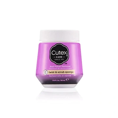 Obrázek Cutex Sponge Polish Remover Twist &amp; Scrub 52 Ml