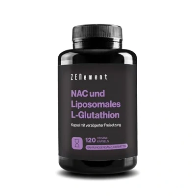 Obrázek NAC s glutathionem 300 mg N acetyl L cysteinu + 250 glutathionu snižuje na 98 % dávku 120 kapslí ve vysokých dávkách vysoká biologická dostupnost a snášenlivost Vegan