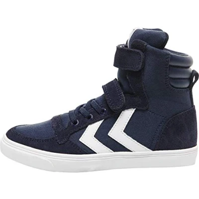 Obrázek Hummel Slimmer Stadil Vysoké tenisky pro děti, Velikost: 27, Dress blue boty