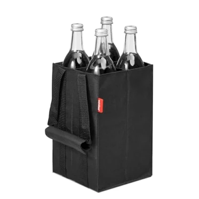 Obrázek achilles taška na láhve, Bottle Bag lahve, Bottlebag, s přepážkami černá